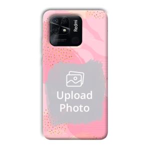 Sparkly Pink Customized Printed Back Cover for Xiaomi Redmi 10 Power