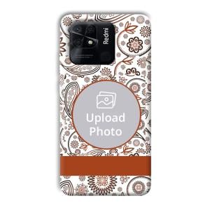 Henna Art Customized Printed Back Cover for Xiaomi Redmi 10 Power