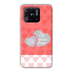 2 Hearts Customized Printed Back Cover for Xiaomi Redmi 10 Power