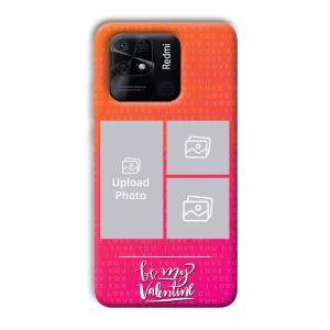 To My Valentine Customized Printed Back Cover for Xiaomi Redmi 10 Power