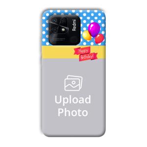 Happy Birthday Customized Printed Back Cover for Xiaomi Redmi 10 Power