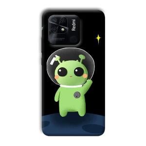 Alien Character Phone Customized Printed Back Cover for Xiaomi Redmi 10 Power