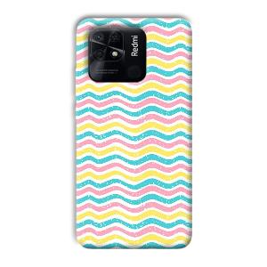 Wavy Designs Phone Customized Printed Back Cover for Xiaomi Redmi 10 Power