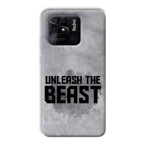 Unleash The Beast Phone Customized Printed Back Cover for Xiaomi Redmi 10 Power