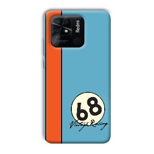 Vintage Racing Phone Customized Printed Back Cover for Xiaomi Redmi 10 Power
