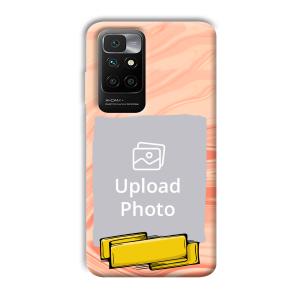 Pink Design Customized Printed Back Cover for Redmi 10 Prime