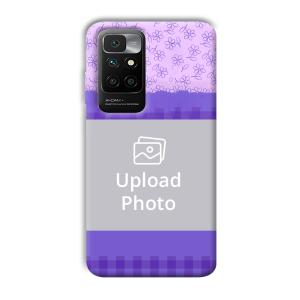 Cute Flowers Customized Printed Back Cover for Redmi 10 Prime
