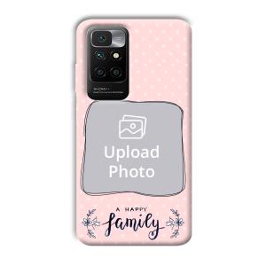Happy Family Customized Printed Back Cover for Redmi 10 Prime