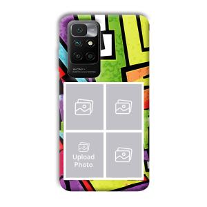 Pop of Colors Customized Printed Back Cover for Redmi 10 Prime