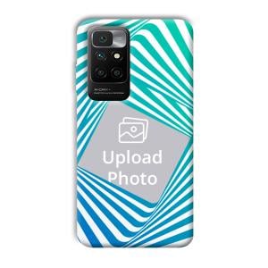 3D Pattern Customized Printed Back Cover for Redmi 10 Prime