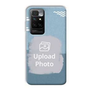 Waves Customized Printed Back Cover for Redmi 10 Prime
