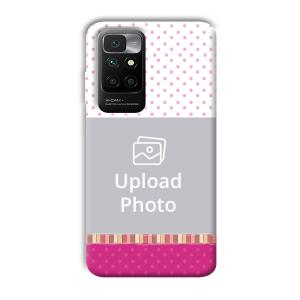 Baby Pink Design Customized Printed Back Cover for Redmi 10 Prime