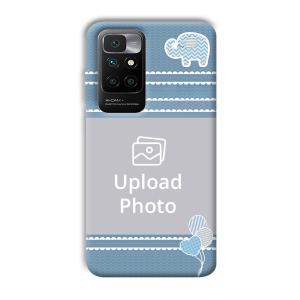 Elephant Customized Printed Back Cover for Redmi 10 Prime