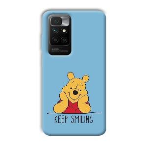 Winnie The Pooh Phone Customized Printed Back Cover for Redmi 10 Prime