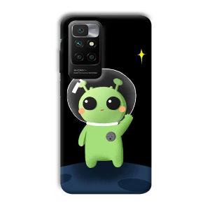 Alien Character Phone Customized Printed Back Cover for Redmi 10 Prime