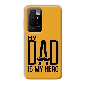 My Dad  Phone Customized Printed Back Cover for Redmi 10 Prime