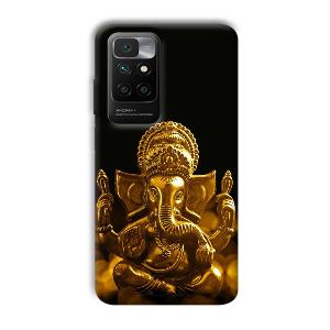 Ganesha Idol Phone Customized Printed Back Cover for Redmi 10 Prime