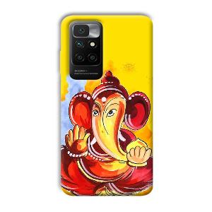 Ganesha Ji Phone Customized Printed Back Cover for Redmi 10 Prime