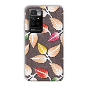 Leaves Phone Customized Printed Back Cover for Redmi 10 Prime