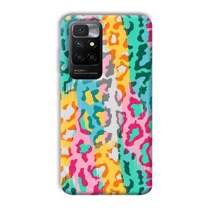 Colors Phone Customized Printed Back Cover for Redmi 10 Prime