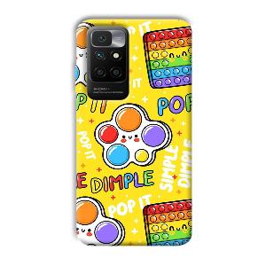 Pop It Phone Customized Printed Back Cover for Redmi 10 Prime