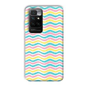 Wavy Designs Phone Customized Printed Back Cover for Redmi 10 Prime