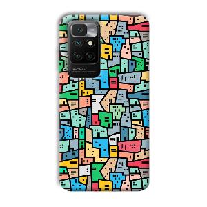 Small Homes Phone Customized Printed Back Cover for Redmi 10 Prime