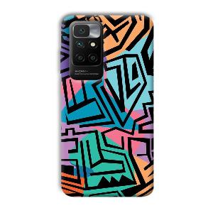 Patterns Phone Customized Printed Back Cover for Redmi 10 Prime