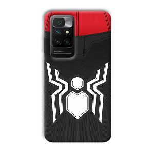 Spider Phone Customized Printed Back Cover for Redmi 10 Prime
