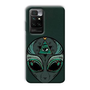 Alien Phone Customized Printed Back Cover for Redmi 10 Prime