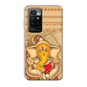 Ganesha Phone Customized Printed Back Cover for Redmi 10 Prime