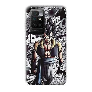 Goku Phone Customized Printed Back Cover for Redmi 10 Prime