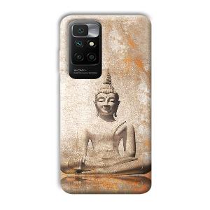 Buddha Statute Phone Customized Printed Back Cover for Redmi 10 Prime