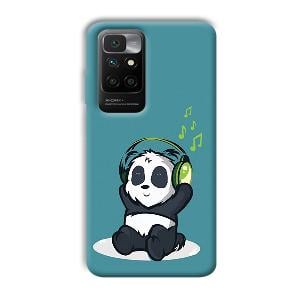Panda  Phone Customized Printed Back Cover for Redmi 10 Prime