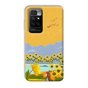 Girl in the Scenery Phone Customized Printed Back Cover for Redmi 10 Prime