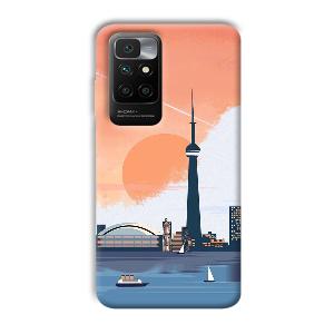 City Design Phone Customized Printed Back Cover for Redmi 10 Prime