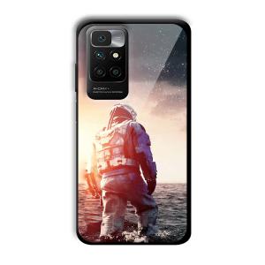Interstellar Traveller Customized Printed Glass Back Cover for Redmi 10 Prime