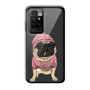 Cool Dog Customized Printed Glass Back Cover for Redmi 10 Prime