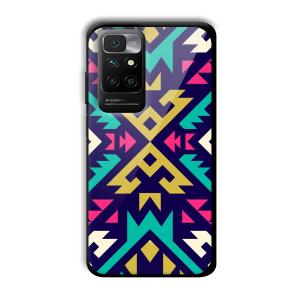 Arrows Abstract Customized Printed Glass Back Cover for Redmi 10 Prime