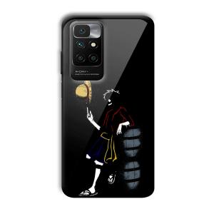 Cool Boy Customized Printed Glass Back Cover for Redmi 10 Prime
