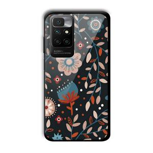 Abstract Art Customized Printed Glass Back Cover for Redmi 10 Prime