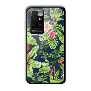 Forest at Night Customized Printed Glass Back Cover for Redmi 10 Prime