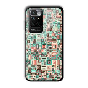 Green Maze Customized Printed Glass Back Cover for Redmi 10 Prime