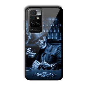 Scary Man Customized Printed Glass Back Cover for Redmi 10 Prime