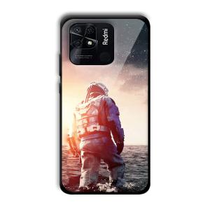 Interstellar Traveller Customized Printed Glass Back Cover for Xiaomi Redmi 10