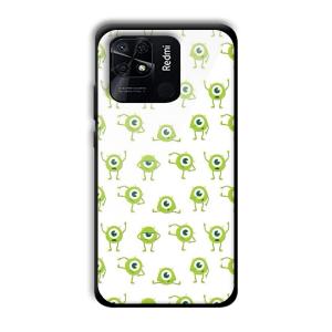 Green Eyes Customized Printed Glass Back Cover for Xiaomi Redmi 10