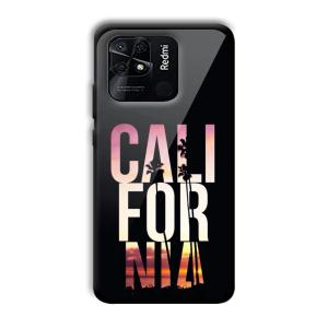 California Customized Printed Glass Back Cover for Xiaomi