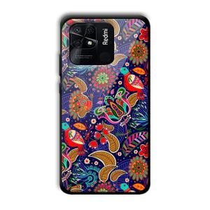 Animal Sketches Customized Printed Glass Back Cover for Xiaomi
