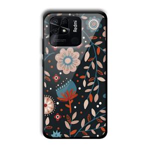 Abstract Art Customized Printed Glass Back Cover for Xiaomi Redmi 10