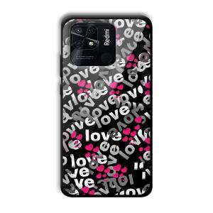 Love Customized Printed Glass Back Cover for Xiaomi